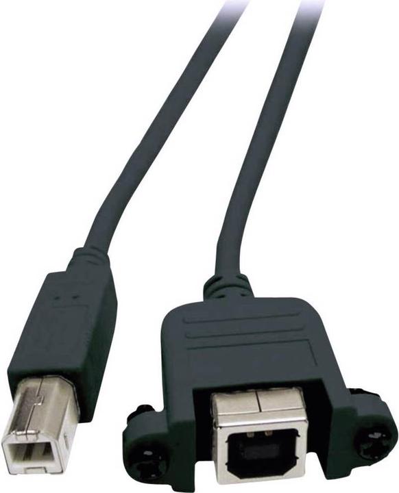 Immagine prodotto EFB Elektronik Cavo di estensione USB 2.0 (1 m, USB 2.0)