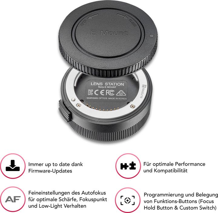 Image du produit Wiltec F1,8 (Sony E, APS-C / DX, Plein format)