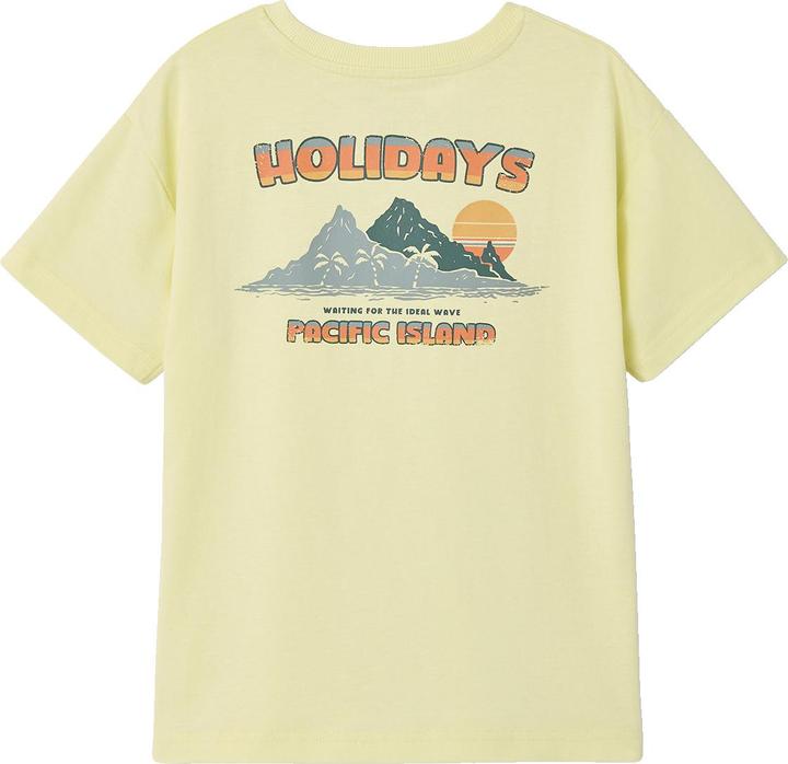 Image du produit Vertbaudet Jungen T-Shirt mit Motiv vorn und hinten, mit Recycling-Baumwolle (152)