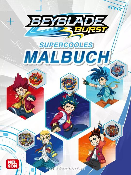 Actual product image Beyblade Burst: Super cool colouring book