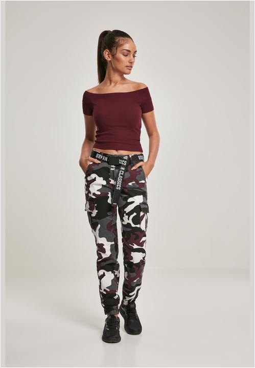 Immagine prodotto Urban Classics Ladies Off Shoulder Rib Tee (S)