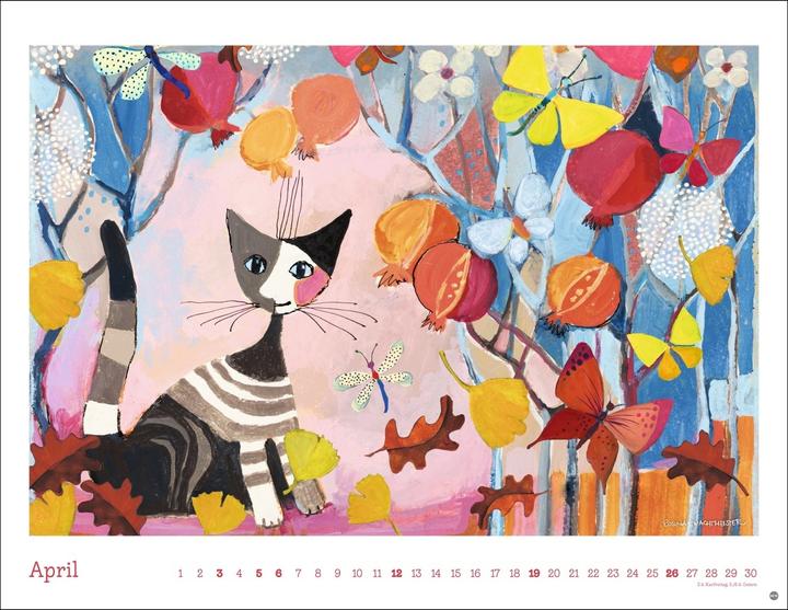 Produktbild Rosina Wachtmeister Posterkalender 2026 (44 x 34 cm, Harter Einband, Deutsch)