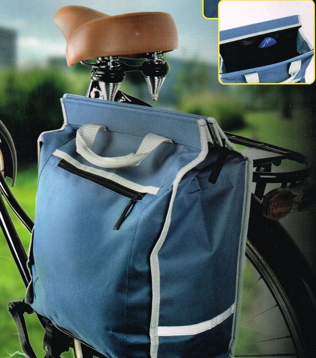 Actual product image Dunlop Fahrradeinkaufstasche (20 l, Luggage carrier bag)