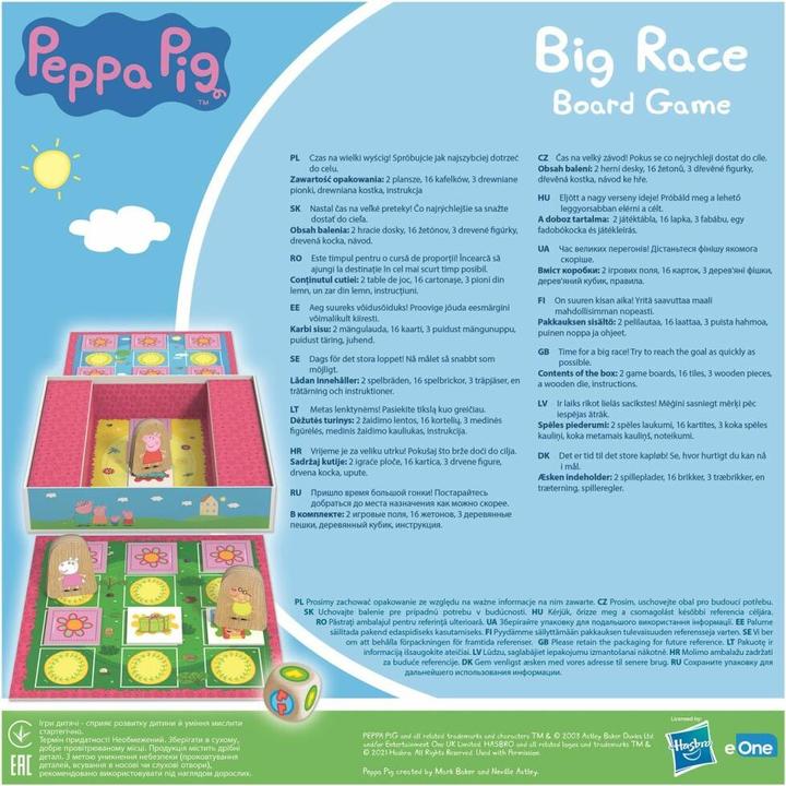 Produktbild Trefl PEPPA PIG Game "Piggy Pepa: The Great Race" (Multilingual)