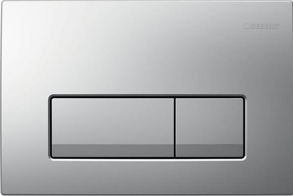 Image du produit Geberit Plaque de fixation Delta50 pour rinçage à 2 quantités, 115.105.