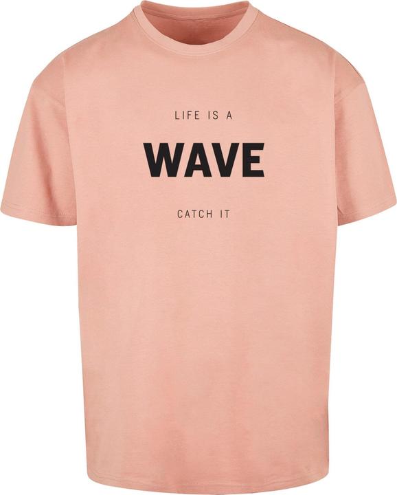 Actual product image Merchcode Summer - Life is a wave Heavy Oversize Tee - 116553 (L)