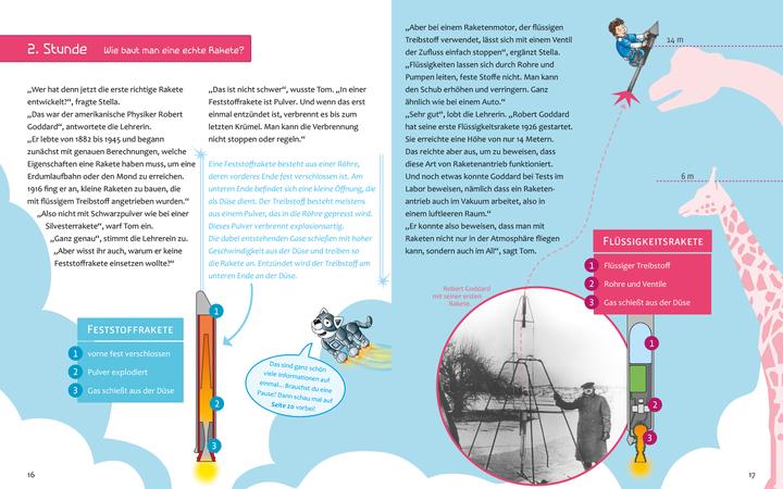 Produktbild Tessloff Der kleine Major Tom. Space School. Band 1: Abenteuer Raumfahrt (Deutsch, Bernd Flessner, Stefan Lohr, Peter Schilling, 2020)