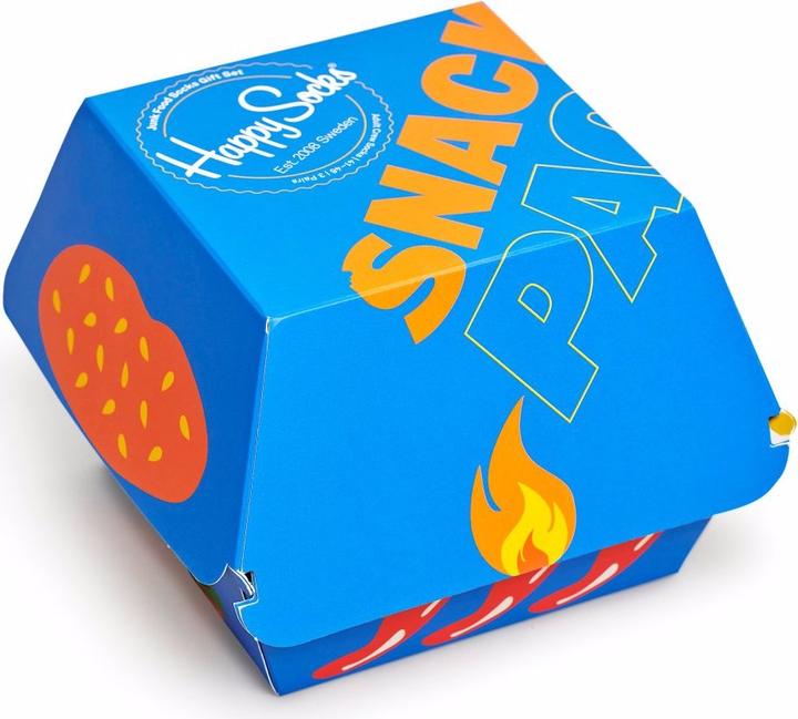 Produktbild Happy Socks Junk Food Gift Box (3er Pack, 41 - 46)