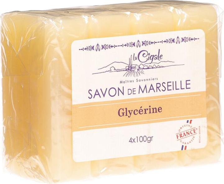 Actual product image La Cigale Marseille Soap Glycerine (Hard soap)