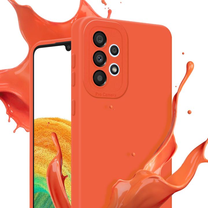 Actual product image Cadorabo Case for Samsung Galaxy A52 (4G / 5G) / A52s in TPU Fluid LM162 Style (Samsung Galaxy A52s 5G, Samsung Galaxy A52, Samsung Galaxy A52 5G)