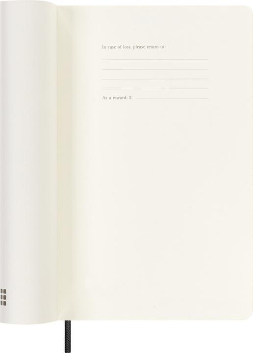 Image du produit Moleskine Weekly (13 x 21 cm, Anglais)