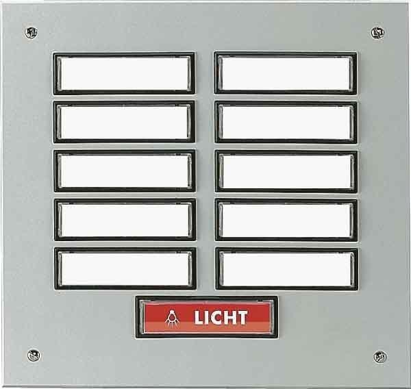 Produktbild Urmet GRO ETA844EV1 Alu-Etagenplatte si eloxiert 24V (1,5A)