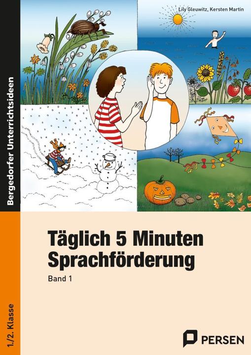 Produktbild Täglich 5 Minuten Sprachförderung. 1./2. Klasse (Deutsch, Kersten Martin, Lily Gleuwitz, 2023)