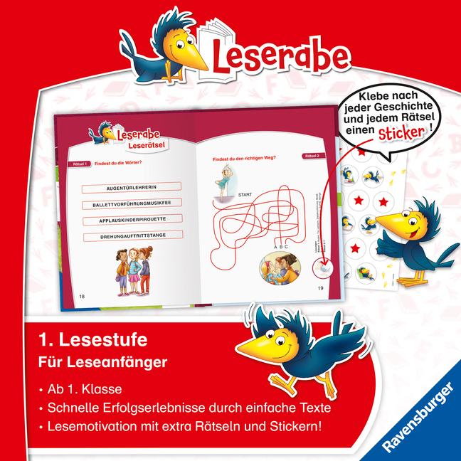 Produktbild Ravensburger Leserabe - Sonderausgaben: Freundinnengeschichten zum Lesenlernen (Deutsch, Barbara Peters, Marlene Jablonski, Larisa Lauber, Ramona Wultschner, 2024)