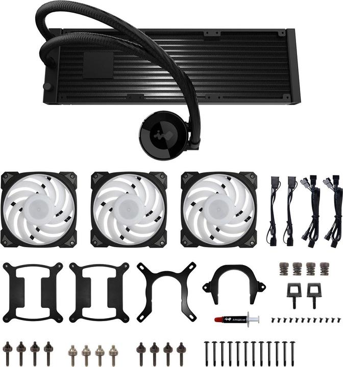 Image du produit In Win InWin MR36 ARGB refroidissement à eau complet - 360mm, noir