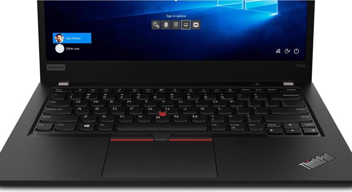 Actual product image Lenovo ThinkPad P14s Gen 1 (14", Intel Core i7-10610U, 32 GB, 1000 GB, CH)