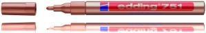 Immagine prodotto Edding 751 Marcatore a vernice lucida (Rame, 2 mm, 1 x)