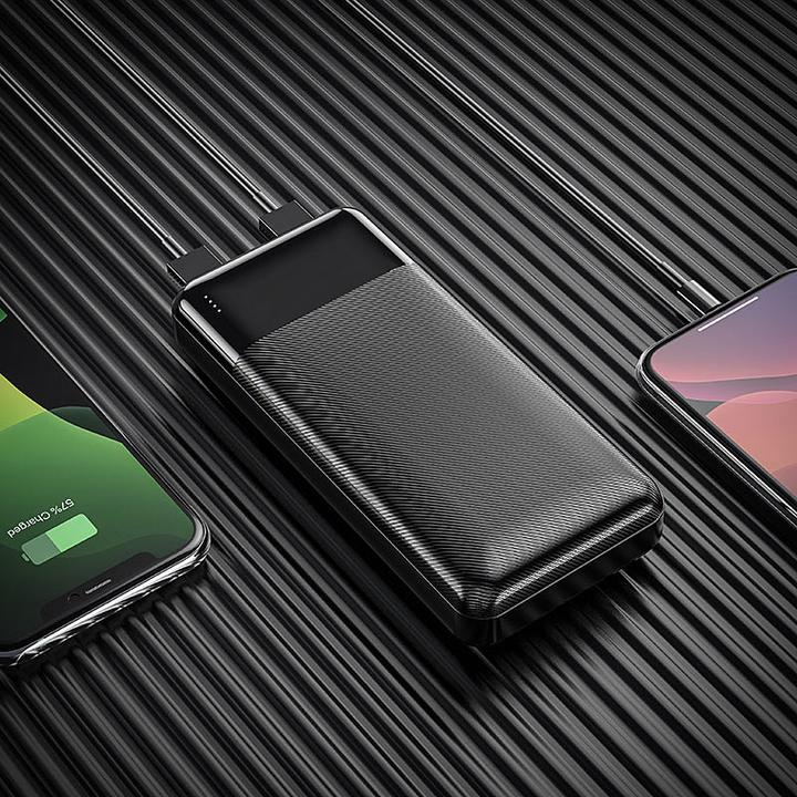Produktbild Hoco Aussenbatterie Power Bank J72A 20000 mAh schwarz (20000 mAh)