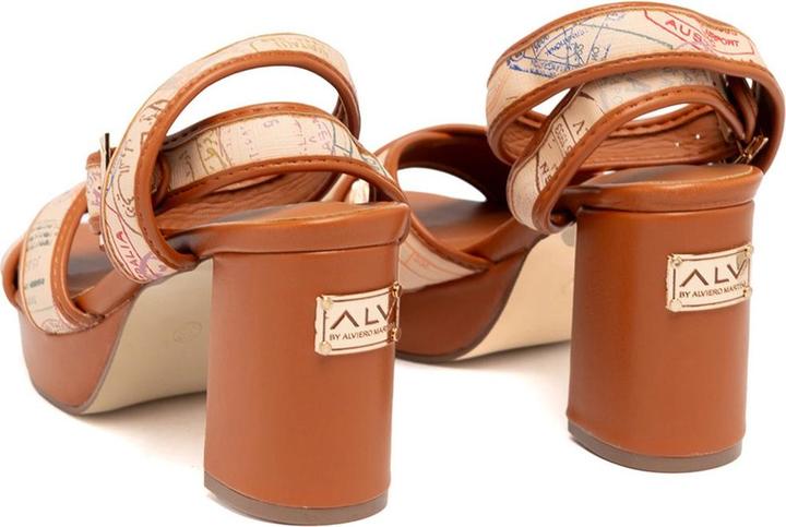 Actual product image ALV by Alviero Martini Damen-Sandalette Mit Absatz - Modell Eterea Prime - 100% Polyurethan (38)