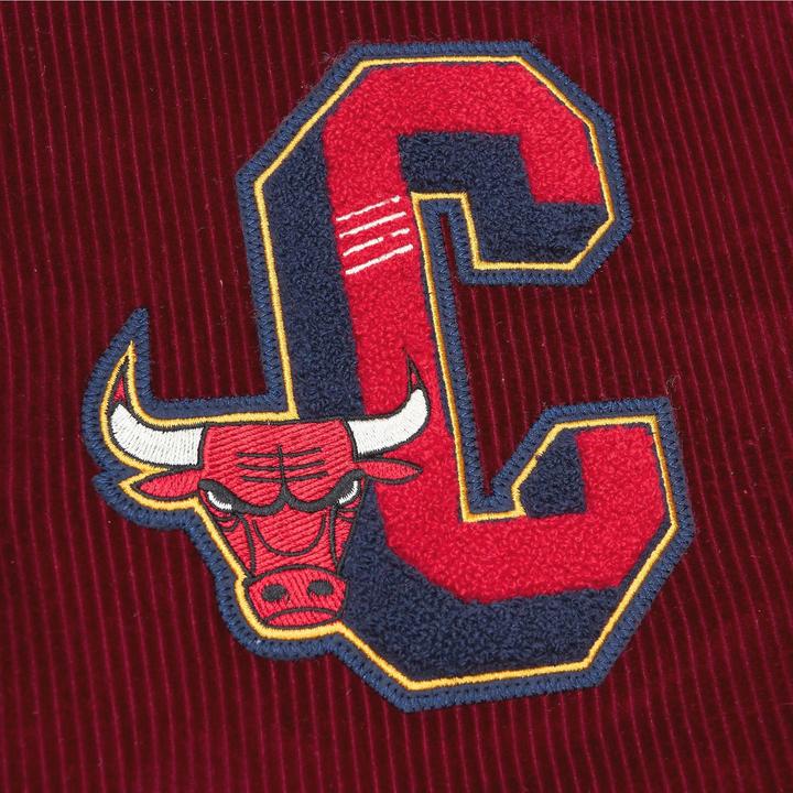 Produktbild Mitchell & Ness M&N Varsity Kord Sherpa College Jacke - Chicago Bulls - XL (XL)