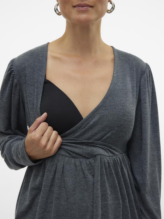 Immagine prodotto Mamalicious Camicetta top con scollo a V dalla vestibilità regolare (XL)