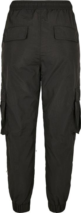 Actual product image Urban Classics Ladies High Waist Crinkle Nylon Cargo Pants (5XL)