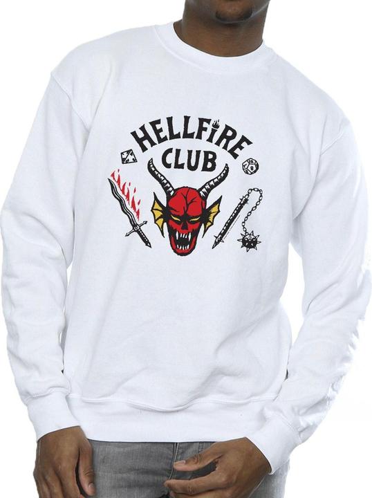 Immagine prodotto Netflix Stranger Things Hellfire Club Felpa Uomo (L)