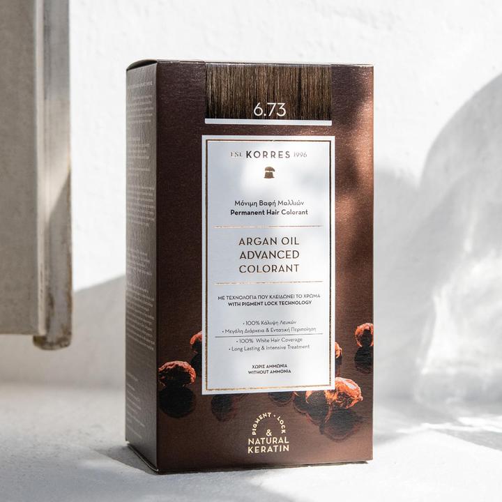 Image du produit Korres Huile d’ Argan Coloration Permanente (Cacao doré)