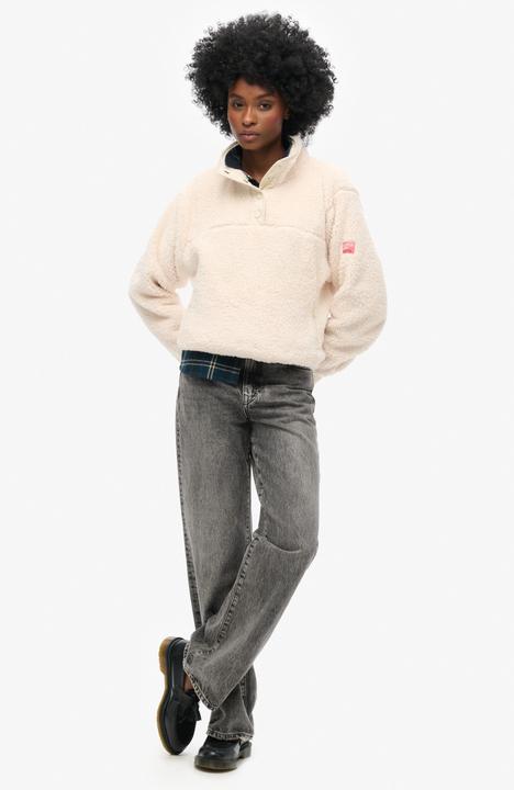 Immagine prodotto Superdry Superweicher Pullover mit halblangem Reissverschluss (10)