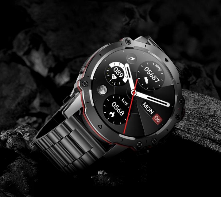 Produktbild Herren-Smartwatch RNCF18-1 SCHWARZ Armband + Armband