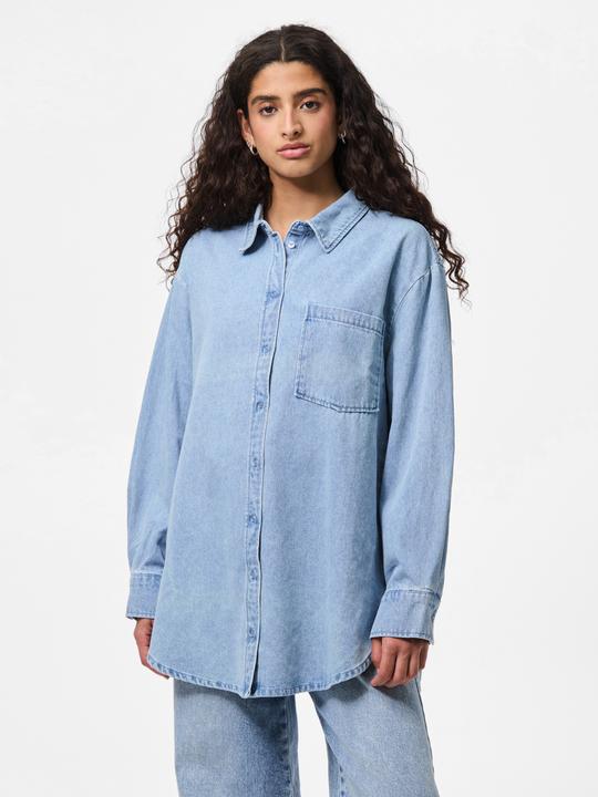 Actual product image Pieces Pcmaisie Ls Denim Shirt Noos Bc (XS)