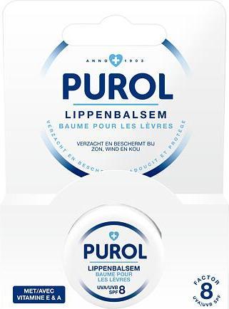 Actual product image Purol Lip Balm SPF8 (Balm, 5 ml)