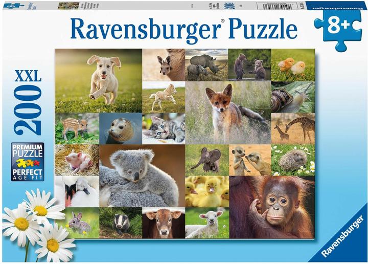 Produktbild Ravensburger Süsse Tierbabys (200 Teile)