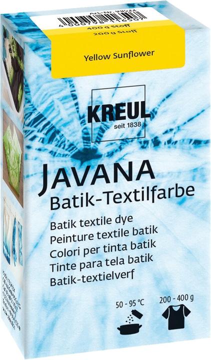 Batik Textilfarbe Yellow Sunflower (Yellow sunflower)