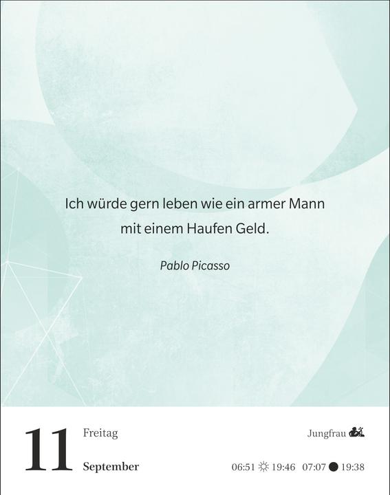 Produktbild Harenberg Gute Gedanken tanken Tagesabreisskalender 2026 - Denkanstösse für das ganze Jahr (11 x 14 cm, Deutsch)