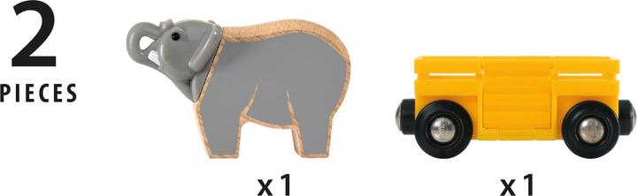 Actual product image Brio Elephant and carriage