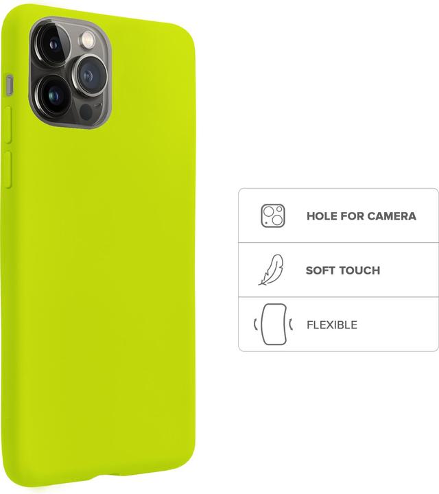 Image du produit SBS Rainbow Case iPhone 13 Pro couleur vert acide (Apple iPhone 13 Pro)