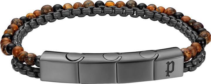 Produktbild Police Double Impact Armband (19 cm, Edelstahl)