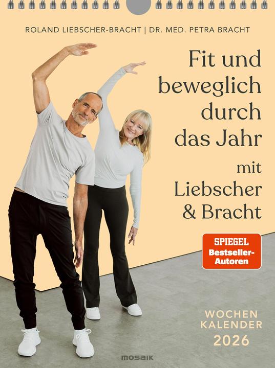 Actual product image Fit and agile through the year with Liebscher & Bracht 2026 (German, Roland Liebscher-Bracht, Petra Bracht, 2025)
