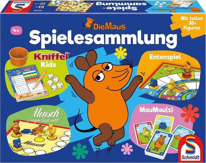 Produktbild Schmidt Spiele Die Maus, Spielsammlung (d) (Niederländisch, Französisch)