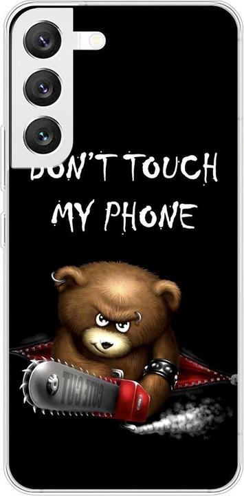 Dont Touch My Phone Bear Black