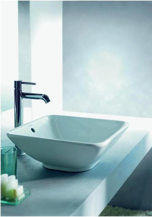 Actual product image Duravit Countertop basin BACINO w ÜL o HLB 550x420mm without tap hole white (420 mm, 550 mm)