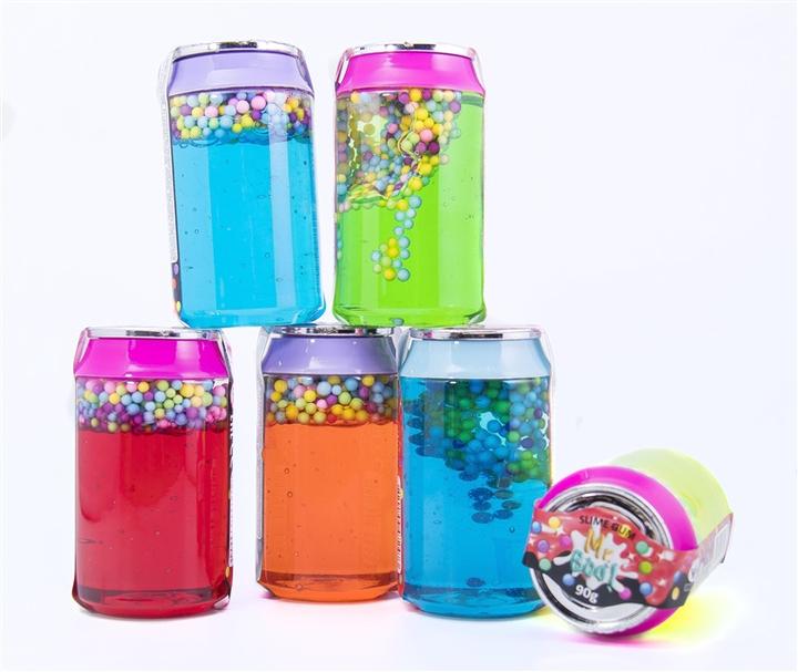 Actual product image Okto Slime-Gum Cola With Foam Balls 90g