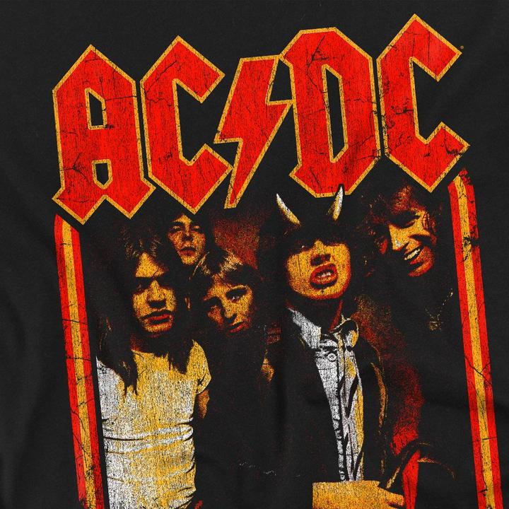 Immagine prodotto AC/DC Maglietta Group Distressed Uomo (L)
