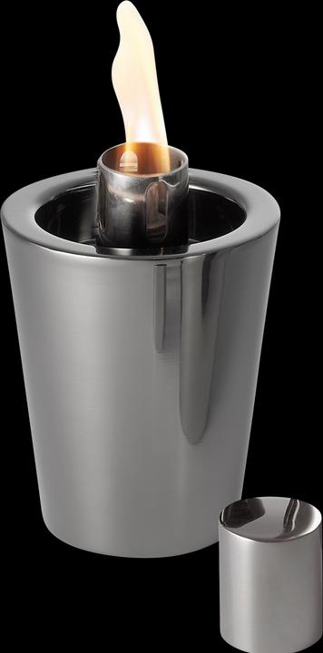 Produktbild Philippi Tischfackel Tarcia 13 x 9 cm, Schwarz poliert