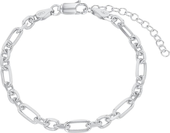 Amor Armschmuck für Damen, 925 Sterling Silber (20 cm, Silber 925)