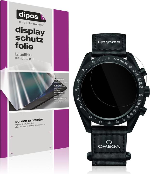 Produktbild Dipos Schutzfolie Klar für Omega x Swatch Speedmaster Moonswatch (Omega x Swatch Speedmaster Moonswatch)