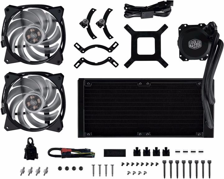 Actual product image Cooler Master MasterLiquid ML240L V2 RGB