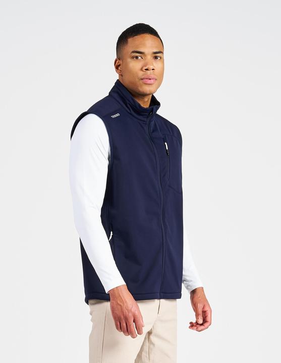Actual product image Tribord Softshell waistcoat sailing men windproof 900 navy blue (XL)