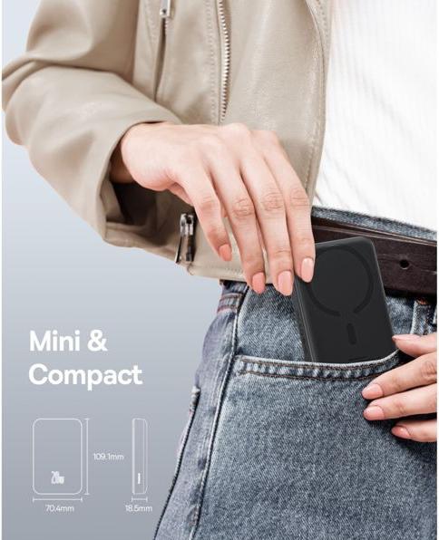 Produktbild Baseus Magnetic Mini Air Powerbank (10000 mAh, 20 W, 37 Wh)